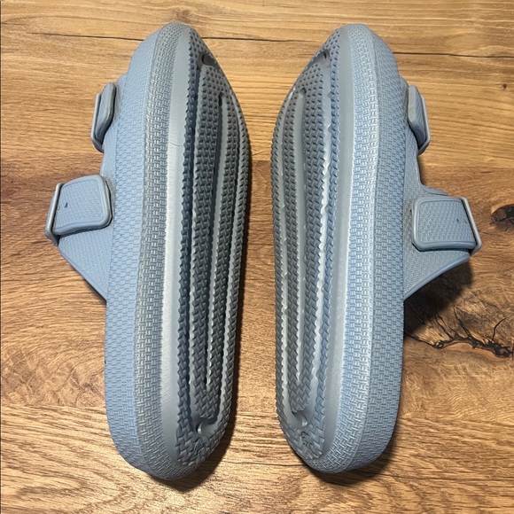NEW Beach Slides by J/Slides Grey Eva SoCool Platform Slides Size 8 - Picture 6 of 12